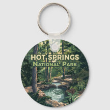Parque nacional Hot Springs Arkansas Retro