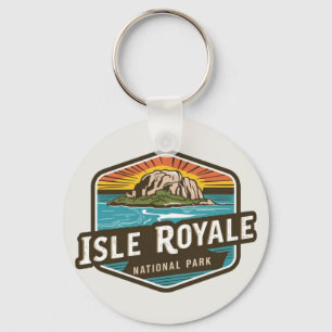 Llavero Parque nacional Isle Royale Emblem