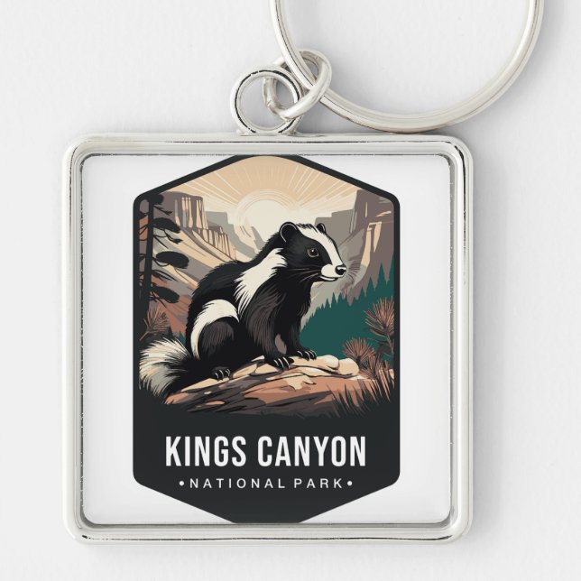 LLAVERO PARQUE NACIONAL KINGS CANYON (Frente)