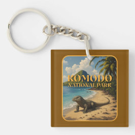 Llavero Parque nacional Komodo Indonesia