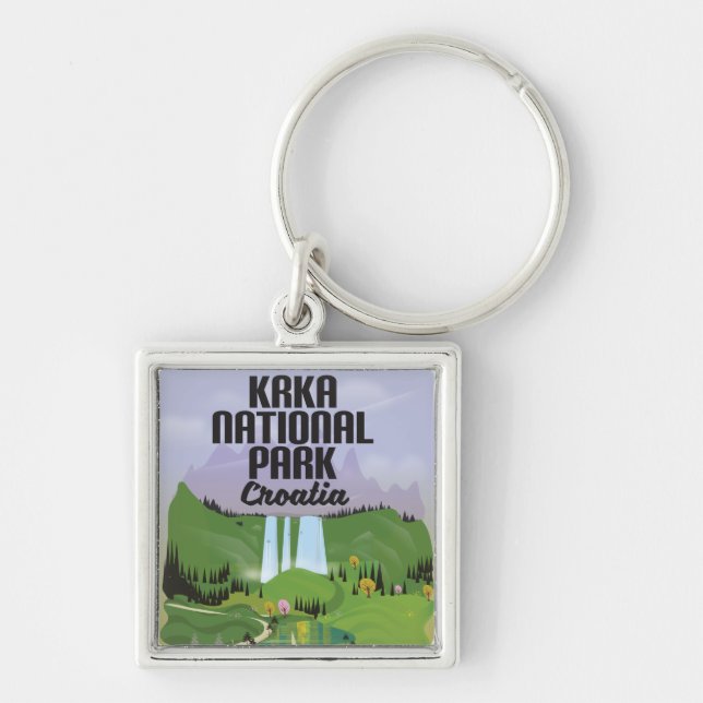 Llavero Parque nacional Krka Croacia (Frente)