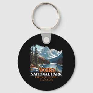 Llavero Parque Nacional Mens Yoho Columbia Británica Canad