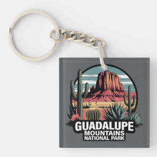 Llavero Parque Nacional Montañas Guadalupe Texas