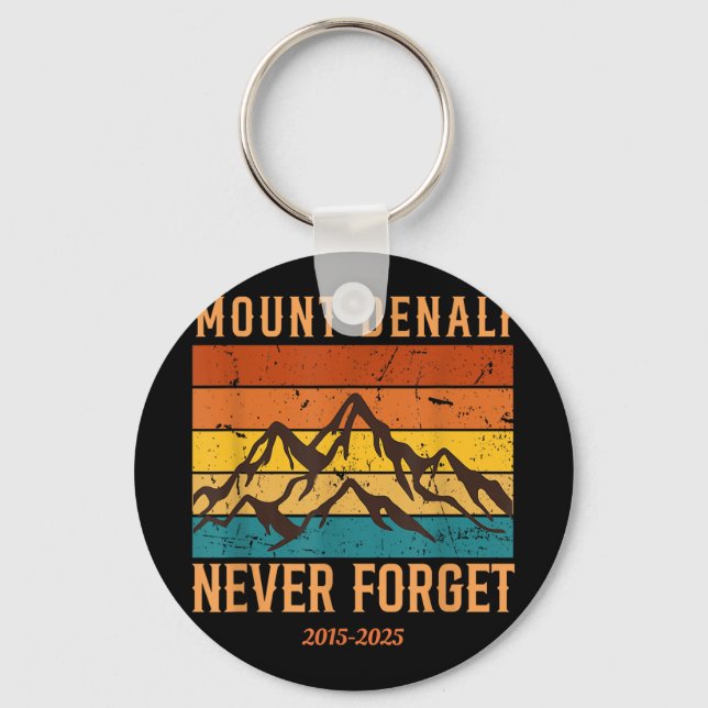 Llavero Parque nacional Monte Mckinley Us (Anverso)