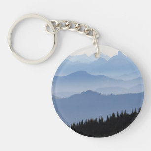 Llavero Parque Nacional Mount Rainier Montañas Cascada