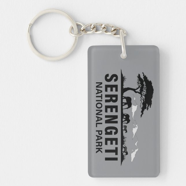 Llavero Parque nacional Serengeti (Frente)