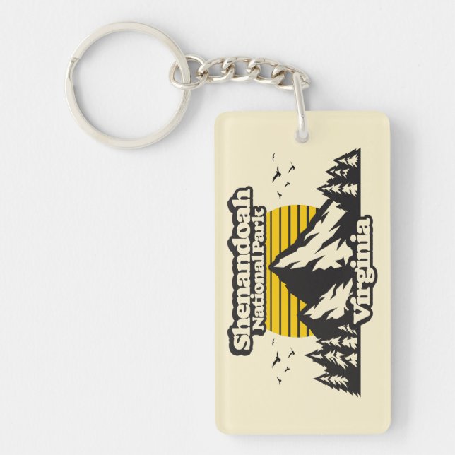 Llavero Parque nacional Shenandoah (Frente)