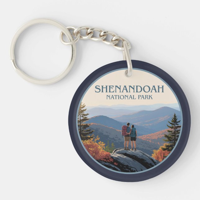 Llavero Parque nacional Shenandoah Virginia (Frente)