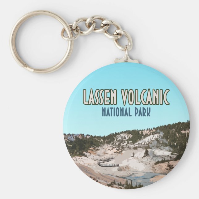Llavero Parque nacional volcánico de Lassen, California (Frente)