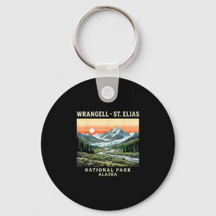 Llavero Parque nacional Wrangell-st elias Alaska vintage