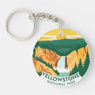 Llavero Parque nacional Yellowstone