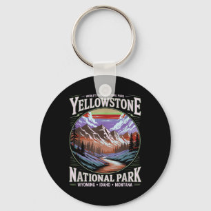 Llavero Parque Nacional Yellowstone Naturaleza Montañosa V