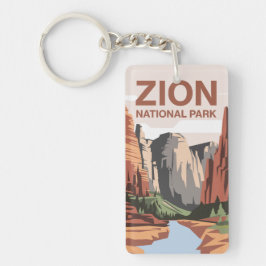 Llavero Parque nacional Zion Viajes Arte