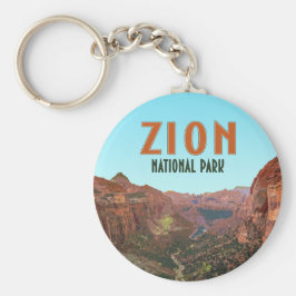 Llavero Parque nacional Zion Vintage Utah