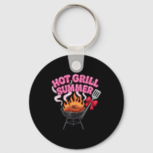 Llavero Parrilla chisporroteante verano divertido bbq comi