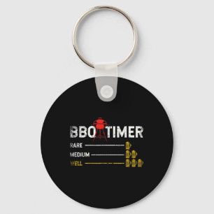 Llavero Parrillada de filete Gracioso Bbq Cerveza de Chef