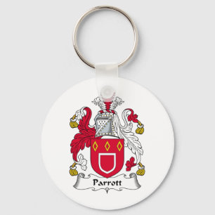 Llavero Parrott Family Crest