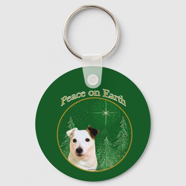 Llavero Parson Russell Terrier Peace (Anverso)