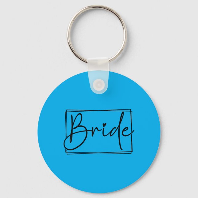 Llavero Parte de boda de la novia despedida de soltera con (Anverso)
