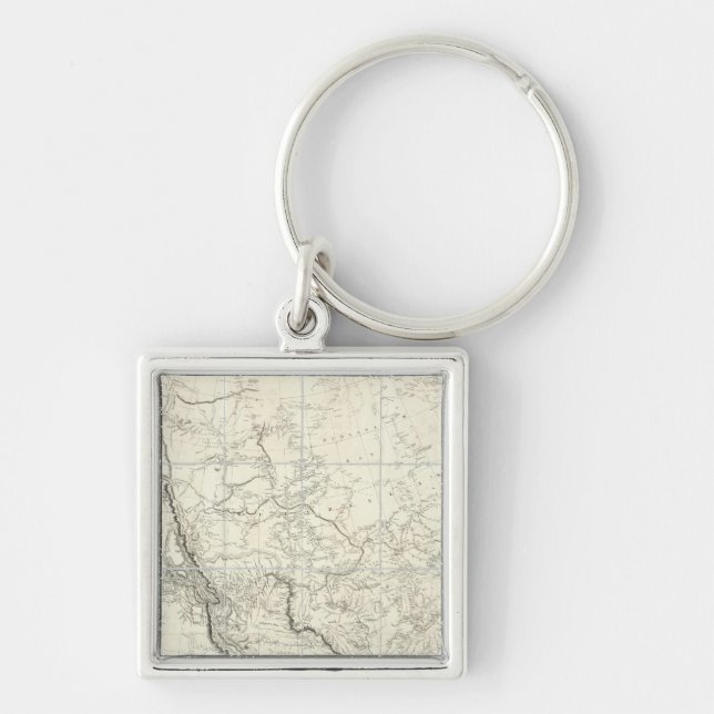 Llavero Partes interiores de Norteamérica (Frente)