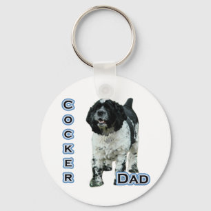 Llavero Parti Cocker Spaniel Dad 4 - Keychain