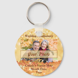 Llavero Partido Aniversario Barato favorece tu FOTO y TEXT