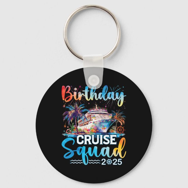 Llavero Partido de cumpleaños del crucero de cumpleaños 20 (Anverso)