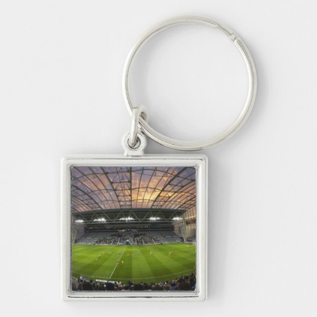 Llavero Partido de fútbol, Forsyth Barr Stadium, Dunedin (Frente)