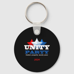 Llavero Partido de la Unidad 2024 Trump Presidente 