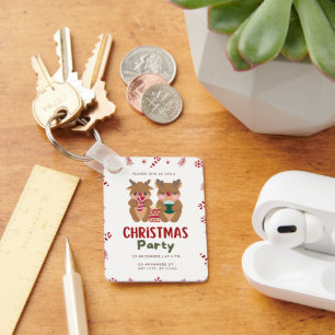 Llavero Partido de los navidades 25 de diciembre a las 8 P