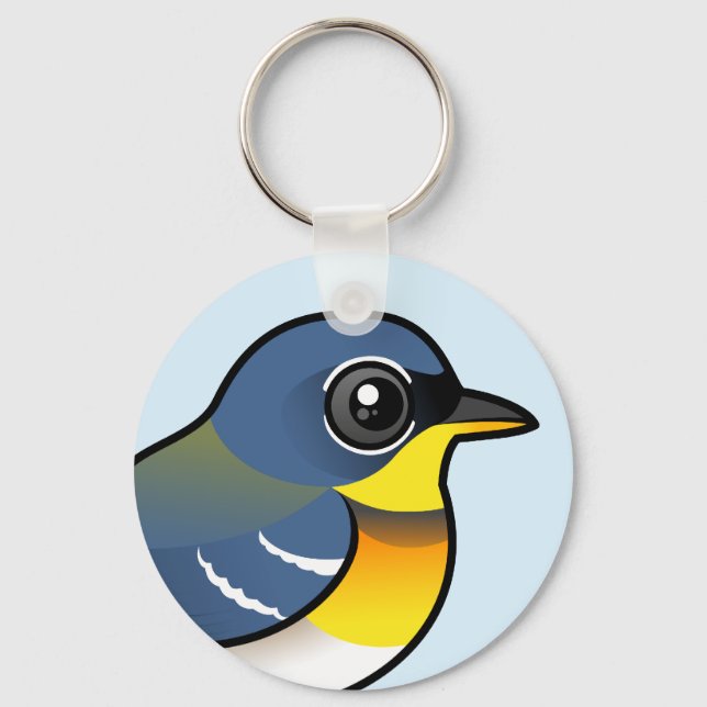 Llavero Parula del Norte (Anverso)