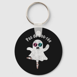 Llavero Pas De Boo-rée Cute Ballerina Ghost Funny Ballet T