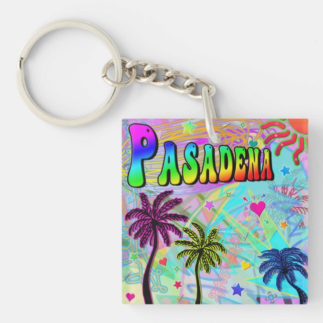 Llavero Pasadena Vivid Romance Keychain (Frente)