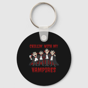Llavero Pasando el rato con mis vampiros Halloween Chicos
