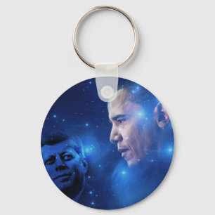 Llavero Pasando la antorcha, John F. Kennedy Barack Obama