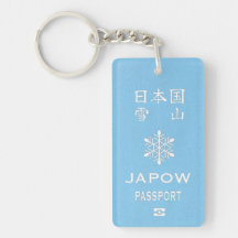 Pasaporte personalizado JAPOW BLANCO