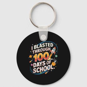 Llavero Pasé 100 días en la escuela 100° día
