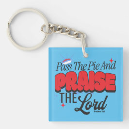 Llavero Pase el pie y alabe al Señor - Salmos 9:1