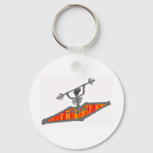 Llavero paseo de los huesos del kajak