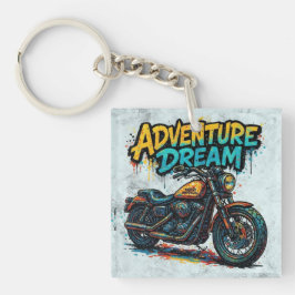 Llavero Paseo de Sueño de Aventura / Motocicleta Chopper V