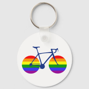 Llavero Paseo en bicicleta con orgullo