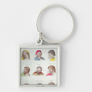 Llavero Pasiones, placa V, pub. por R. Edwards, Londres