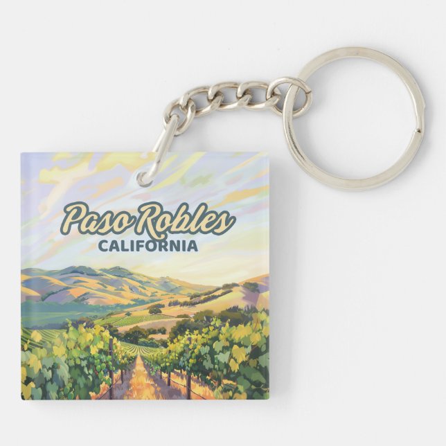 Llavero Paso Robles California Vineyard Costa Central (Atrás)