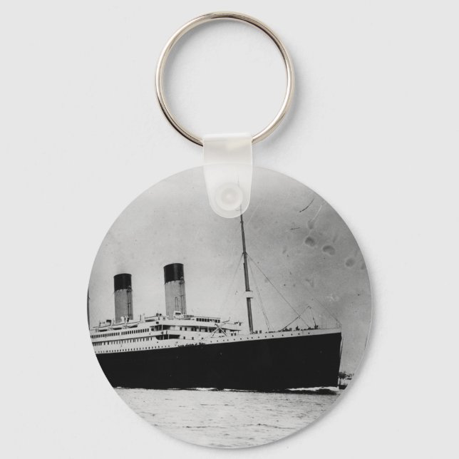 Llavero Passenger Liner Steamship RMS Titanic (Anverso)