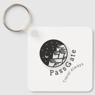 Llavero PassGate Travel Always Keychain