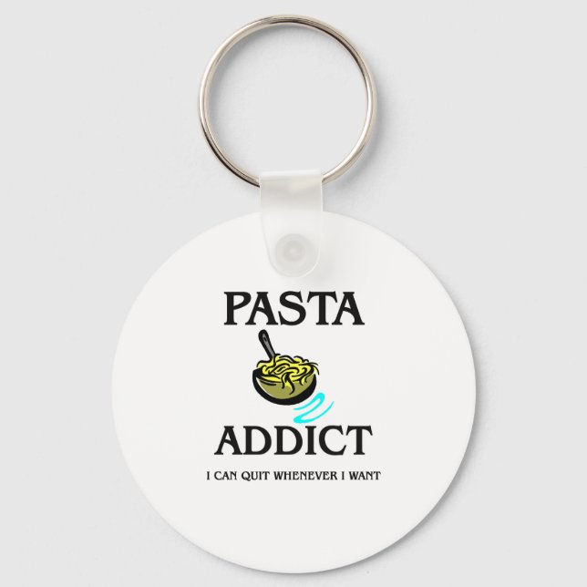 Llavero Pasta Addict (Anverso)