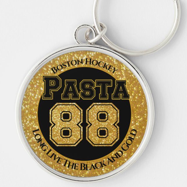 Llavero Pasta de hockey 88 de Boston (Frente)