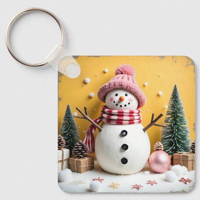 Llavero Pastel Christmas - Keychain (Anverso)
