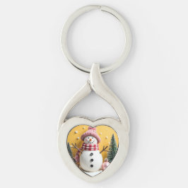Llavero Pastel Christmas - Metal Keychain