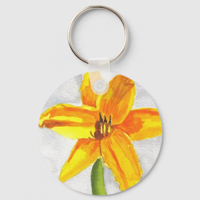 Llavero Pastel Day Lily (Anverso)